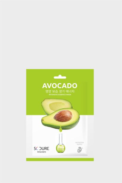 5C Cure Avocado Intensive Essence Mask- Avokado Yüz Maskesi (25ml)