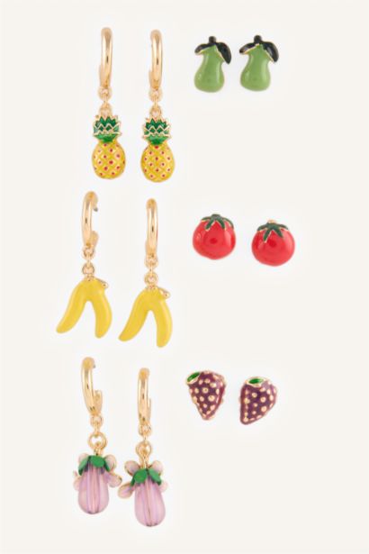 6 piece Earring