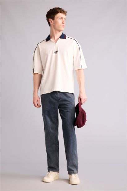 Loose Fıt Polo Tişört