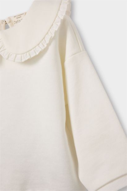 Girl Baby Sweatshirt Fabric 2 Piece Set