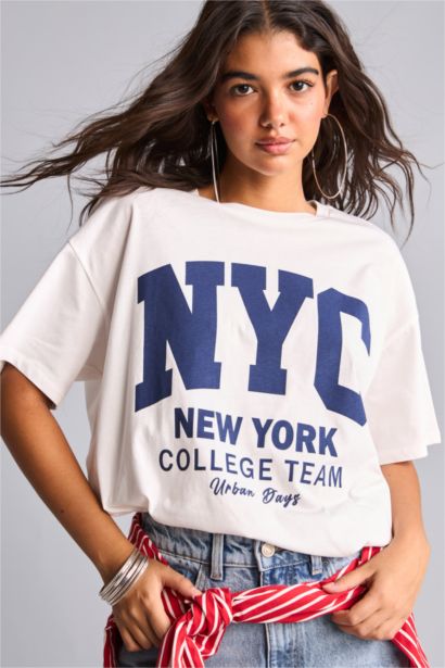 Oversize Fit Short Sleeve T-Shirt