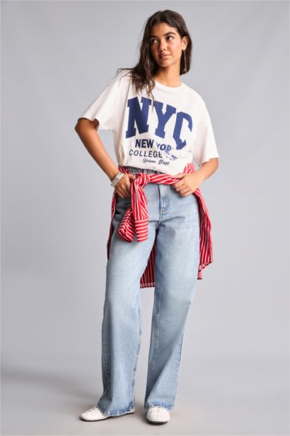 Oversize Fit Short Sleeve T-Shirt