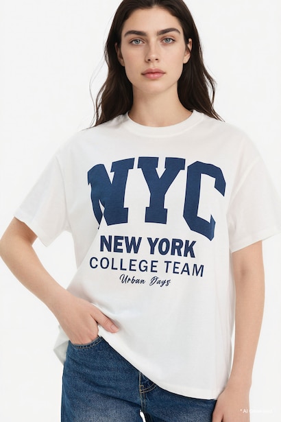 Printed Oversize T-Shirt