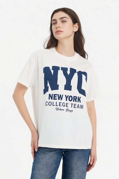 Printed Oversize T-Shirt