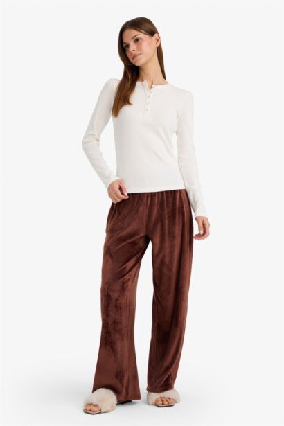 بنطلون بجامة قصة عادية