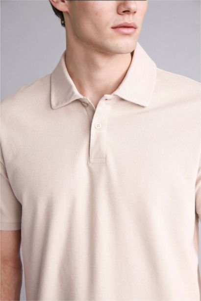 Regular Fit Short Sleeve Polo T-Shirt