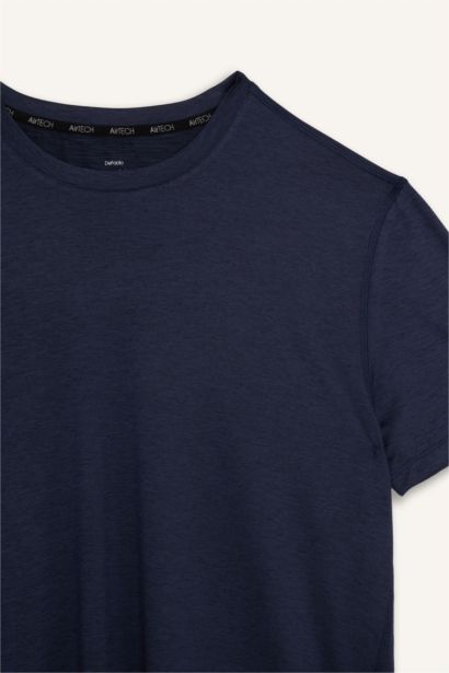 Slim Fit Basic Kısa Kollu Tişört