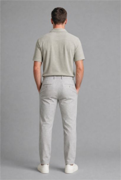 Linen Blend Trousers