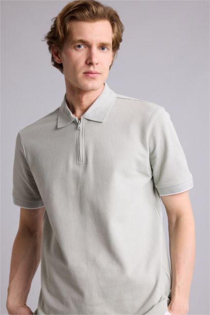 Regular Fıt Polo Yaka Kısa Kollu Polo Tişört
