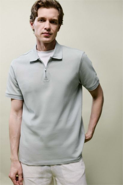 Man Short Sleeve Polo T-Shirt
