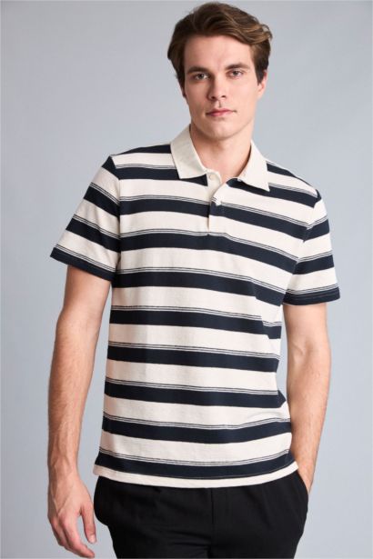 Regular Fit Short Sleeve Polo T-Shirt