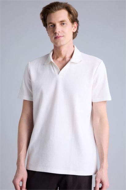 Regular Fıt Basic Polo Tişört