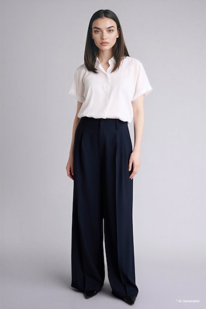 Regular Fit Shirt Collar Short Sleeve Shirt