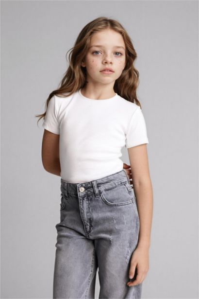 Рубашка с длинным рукавом Оксфорд для девочек 2 шт.