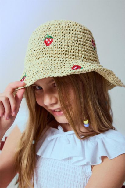 Girl Straw Hat