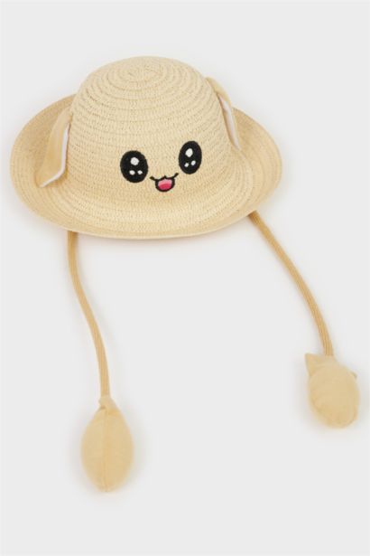 Hasır Şapka Kız Çocuk