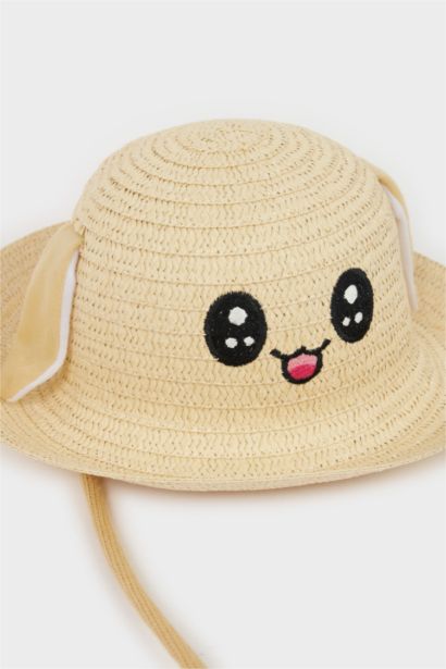 Hasır Şapka Kız Çocuk