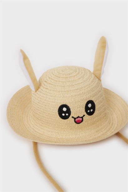 Hasır Şapka Kız Çocuk