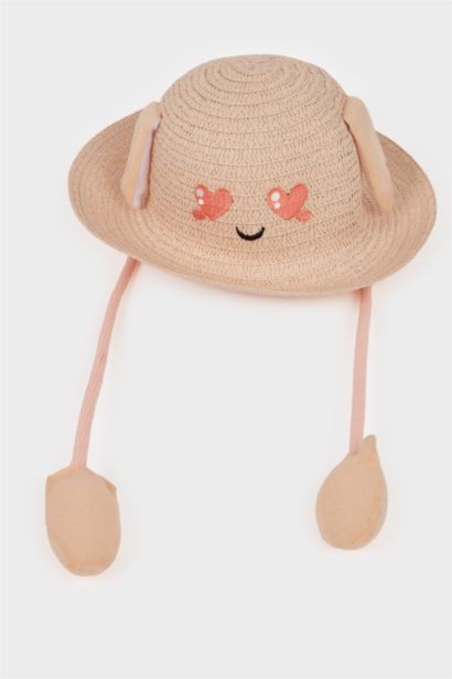 Hasır Şapka Kız Çocuk