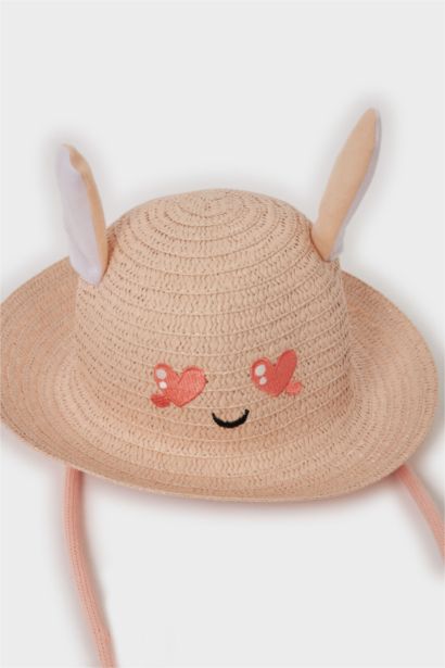 Hasır Şapka Kız Çocuk