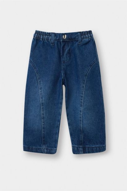 Baby Boy Regular Fit Denim Trousers