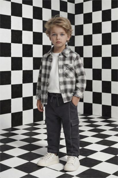 بنطلون سويت بانتس بيبي اولادي قصة فضفاضة وخصر مطاطي