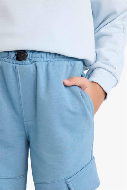 بنطلون سويت بانتس اولادي كارجو جوجر فيت بجيب