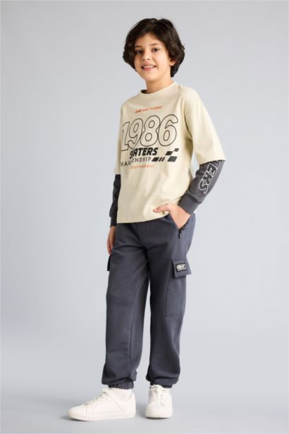 بنطلون سويت بانتس اولادي جوجر فيت