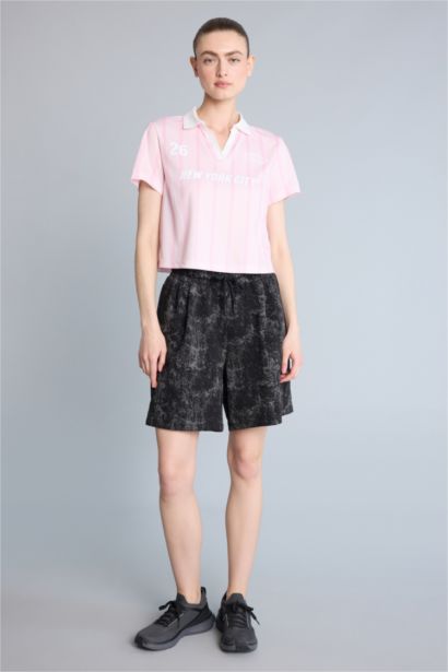 Sweatshirt Kumaşı Şort