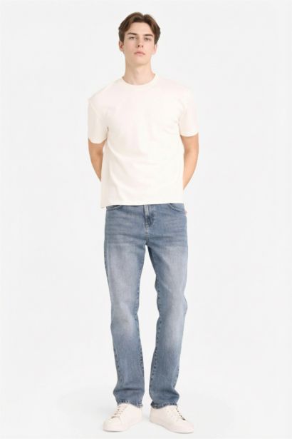 Straight Fit Trousers