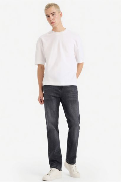 Straight Fit Trousers