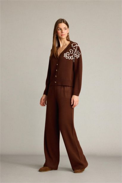 Long Fit tall hem Trousers