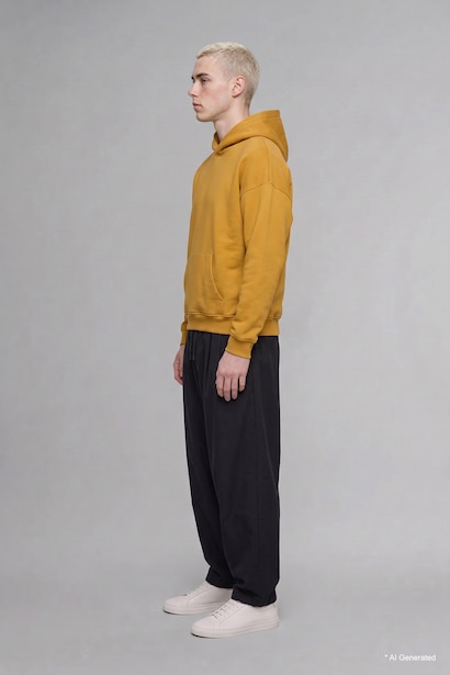 Balloon Fit Long Trousers
