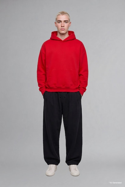 Balloon Fit Long Trousers