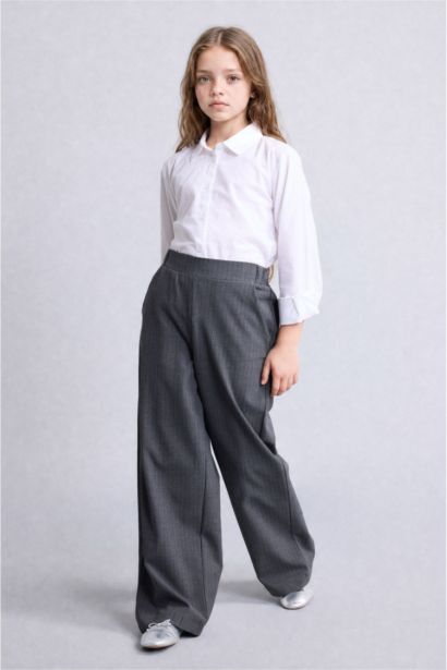 Wide Leg Pantolon Kız Çocuk