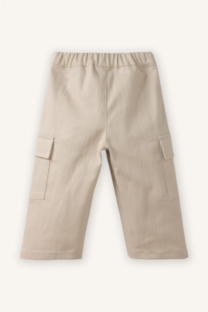 Loose Fıt Pamuklu Pantolon Erkek Bebek