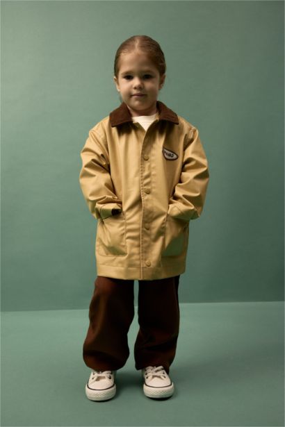 Baby Boy Contrast Collar Jacket