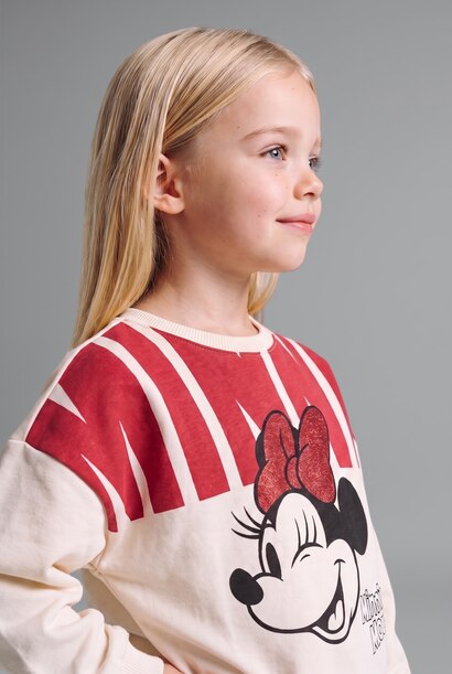Disney Mickey & Minnie 2'li Takım Sweatshirt Tayt Kız Bebek