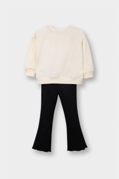 Girl Disney Mickey & Minnie Sweatshirt Leggings 2 Piece Set