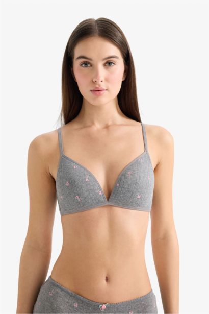 Coated Unpadded T-Shirt Bra