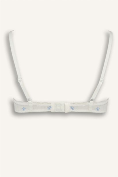 Dantel Detaylı Ribana Çıkarılabilir Pedli Balensiz Bralet