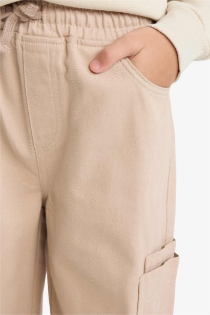 Boy Regular Fit Gabardine Trousers