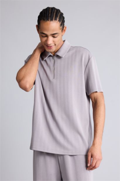 Man Short Sleeve Polo T-shirt