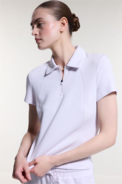Slim Fit Kısa kollu Modal Tişört