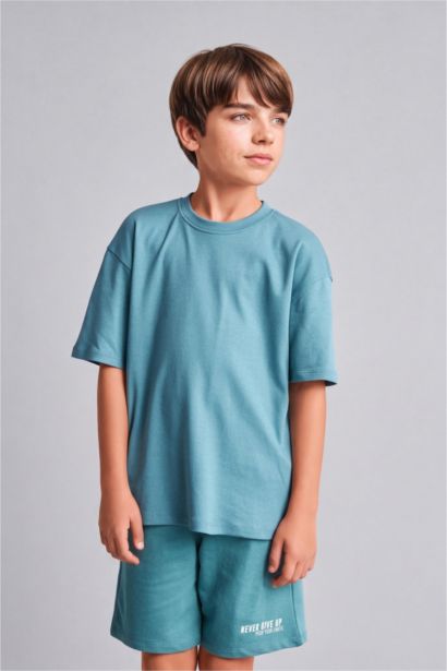Boy Oversize Crew Neck T-Shirt
