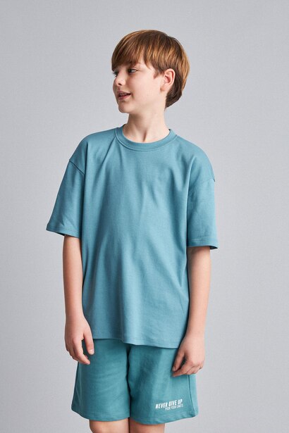 Boy Oversize Crew Neck T-Shirt