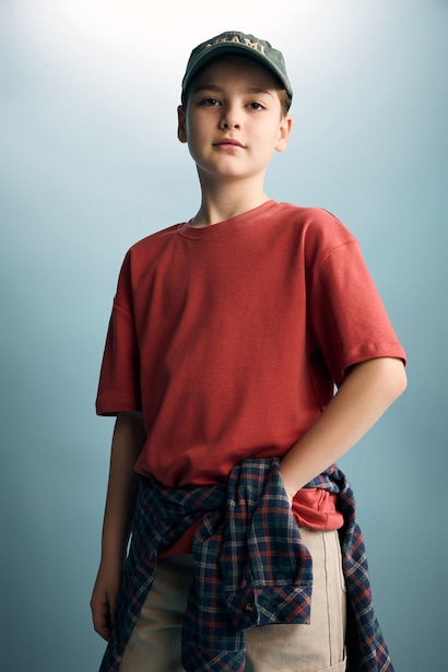 Boy Oversize Fit Short Sleeve T-Shirt
