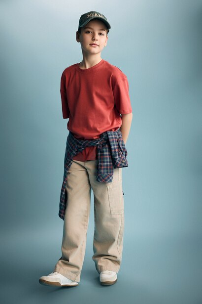 Boy Oversize Fit Short Sleeve T-Shirt