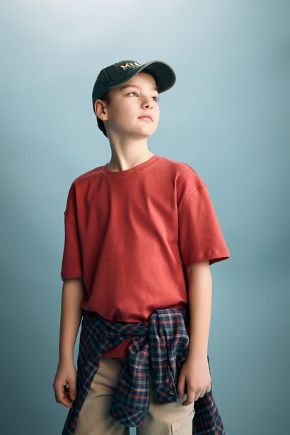Boy Oversize Fit Short Sleeve T-Shirt