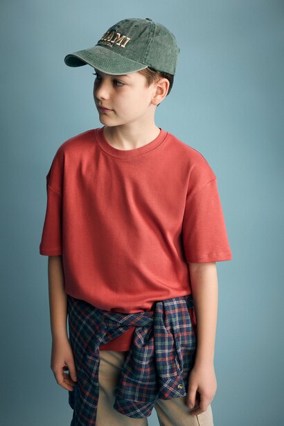 Boy Oversize Fit Short Sleeve T-Shirt